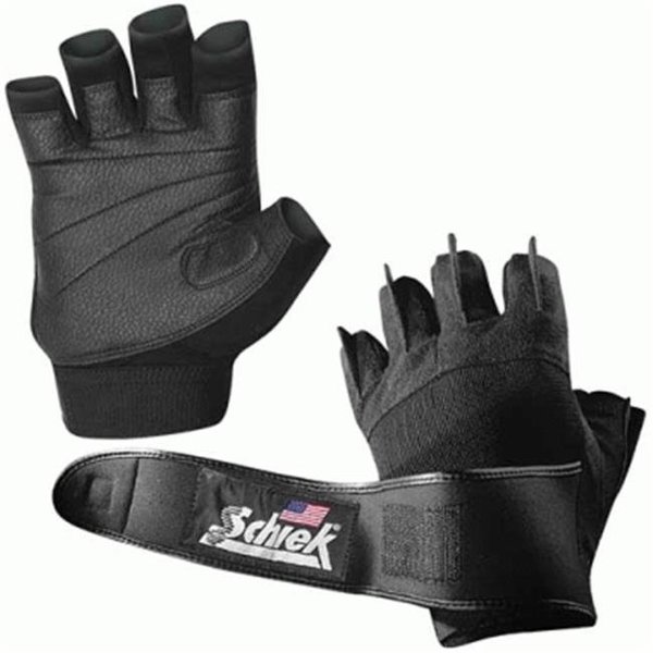 Schieks Sports Schiek Sport 540-M Platinum Gel Lifting Glove with Wrist Wraps  Medium 540-M